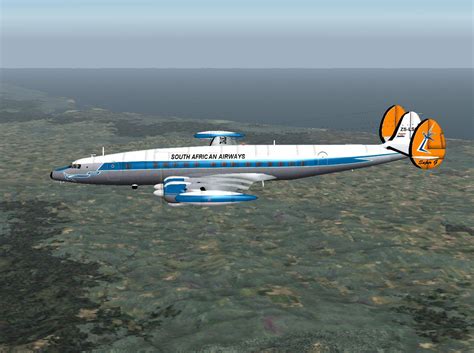 FS2004/FSX Lockheed L1049 Constellation 